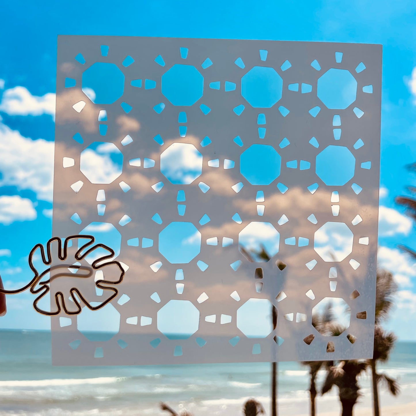 Sunshine Pattern Stencil