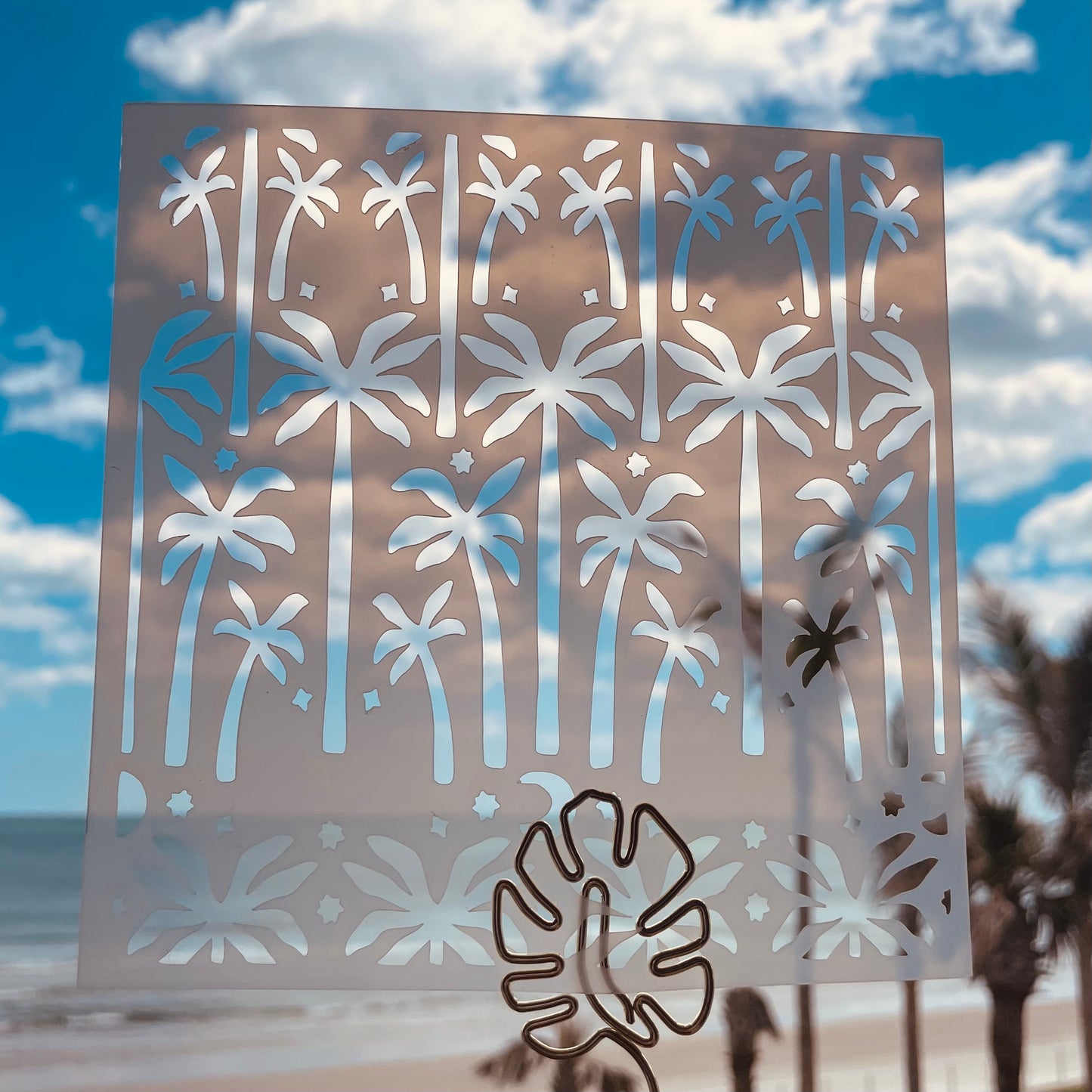 Tropical Nights Pattern Stencil