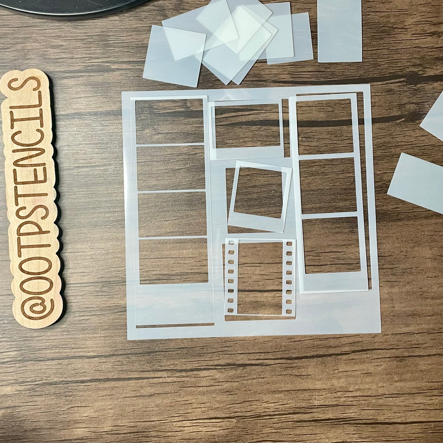 Snapped and Strips Stencil Planner/Bullet Journal/Art Journal/Inking Stencil/ bujo planner craft stencil inking card making
