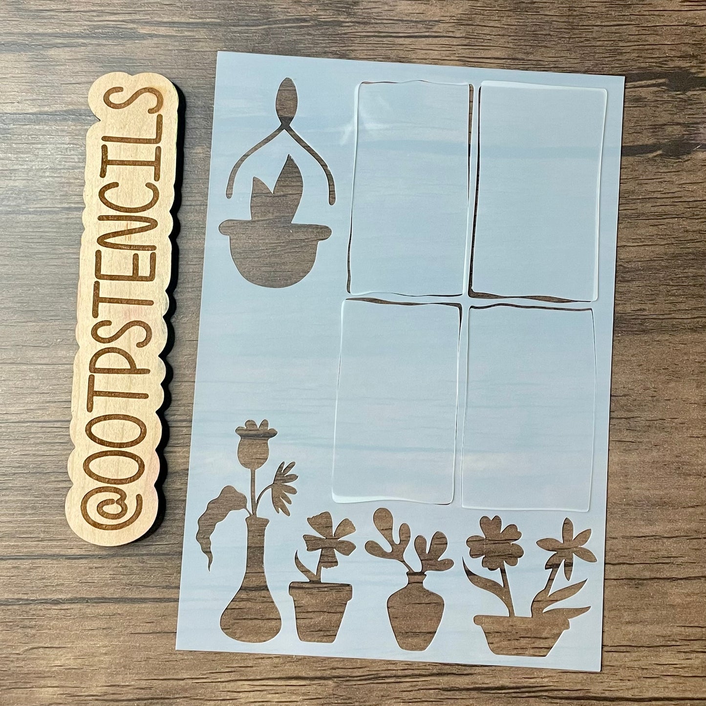 Planter Layout Stencil /Inking cover  Planner/Bullet Journal/Art Journal/Inking Stencil A5