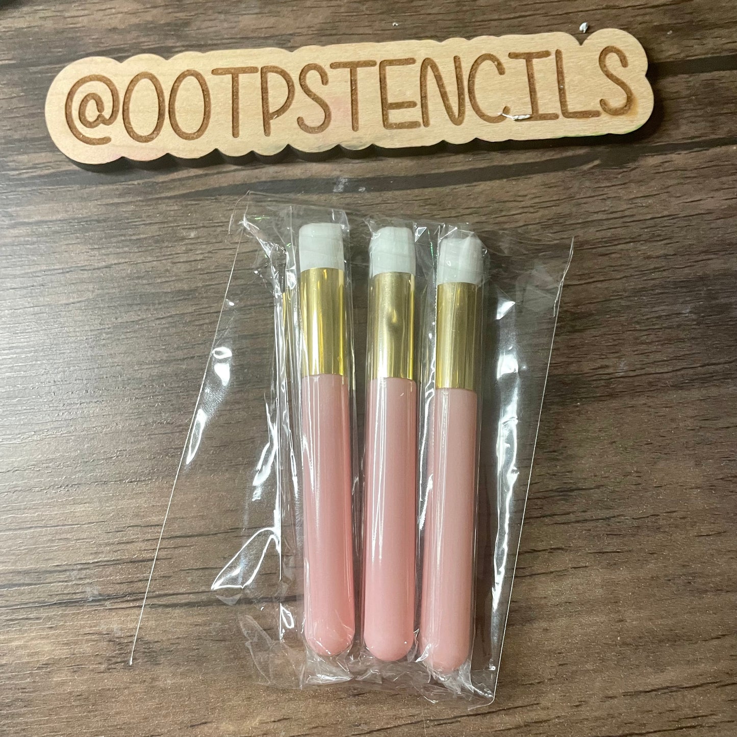 Set of three ink blending sticks (light pink)