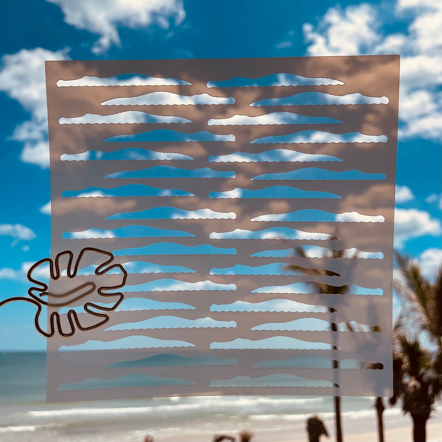 Gators Floating Pattern Stencil