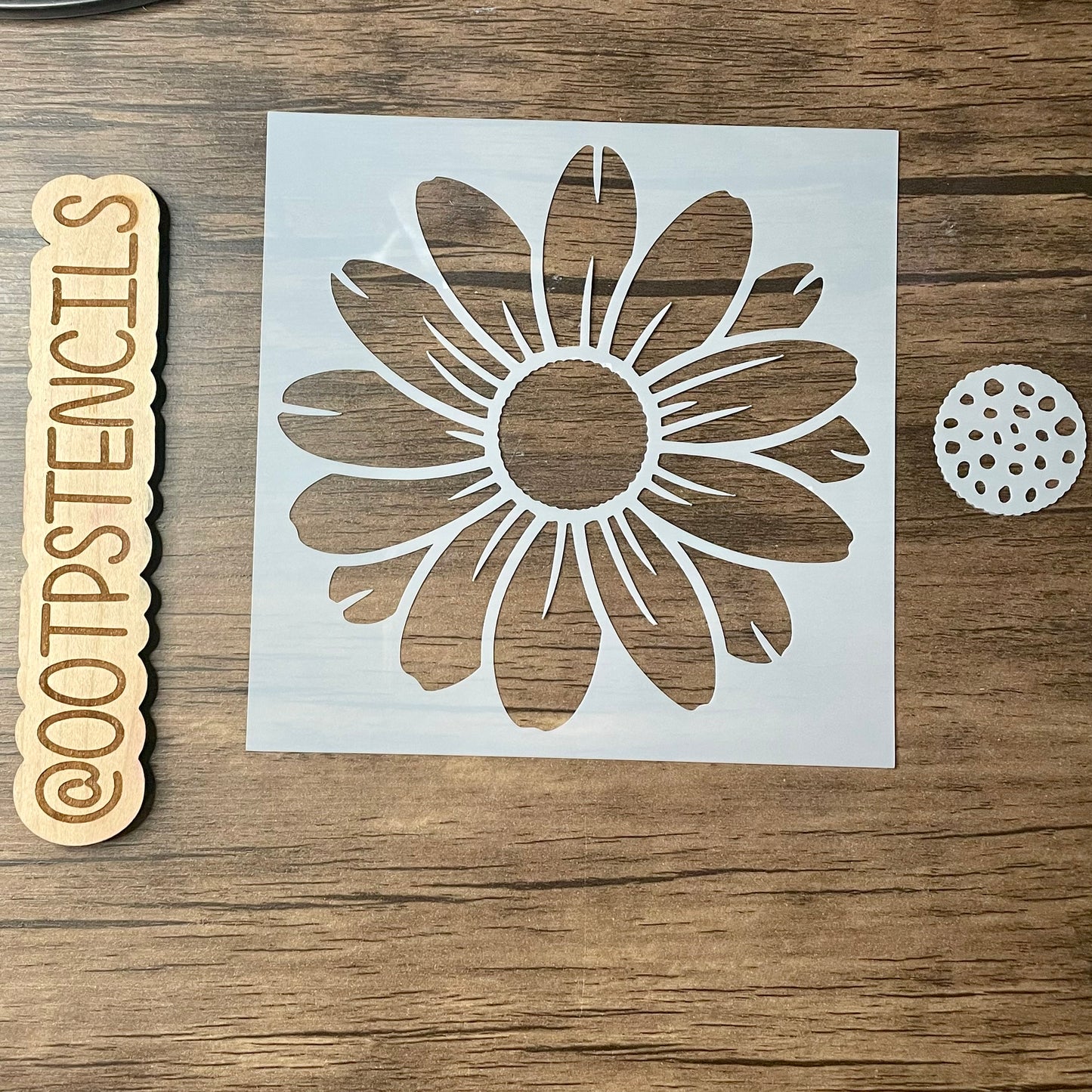 Daisy Stencil Planner/Bullet Journal/Art Journal/Inking Stencil/ bujo planner craft stencil inking card making