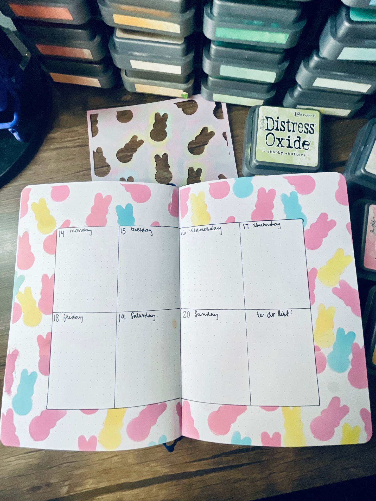 Tilted Easter Candy Stencil