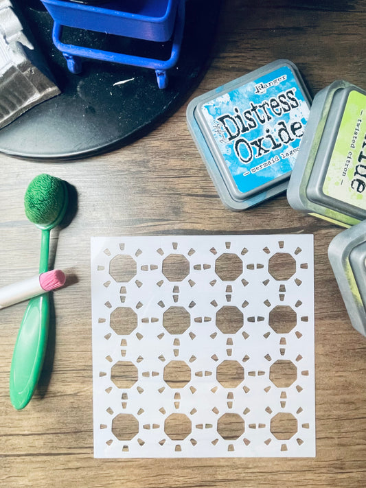 Sunshine Pattern Stencil