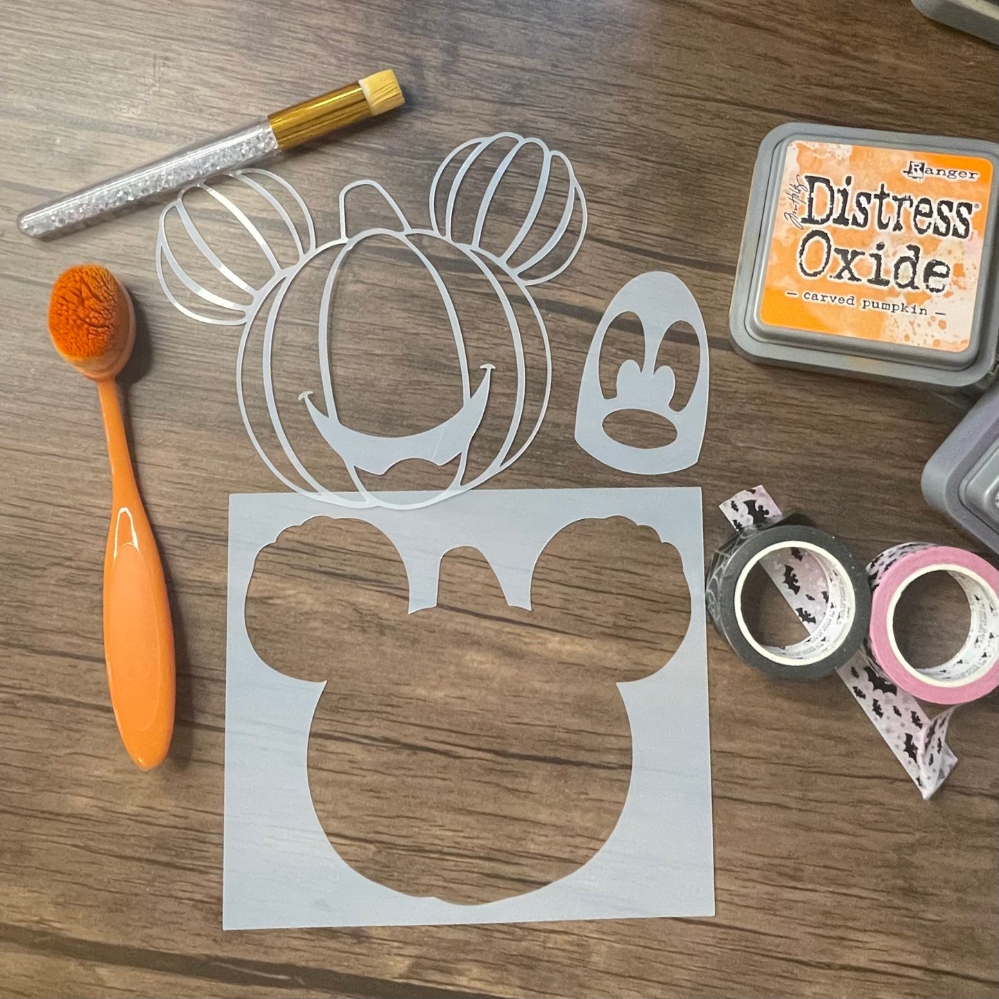 Pumpkin at the Park 2 Piece Stencil