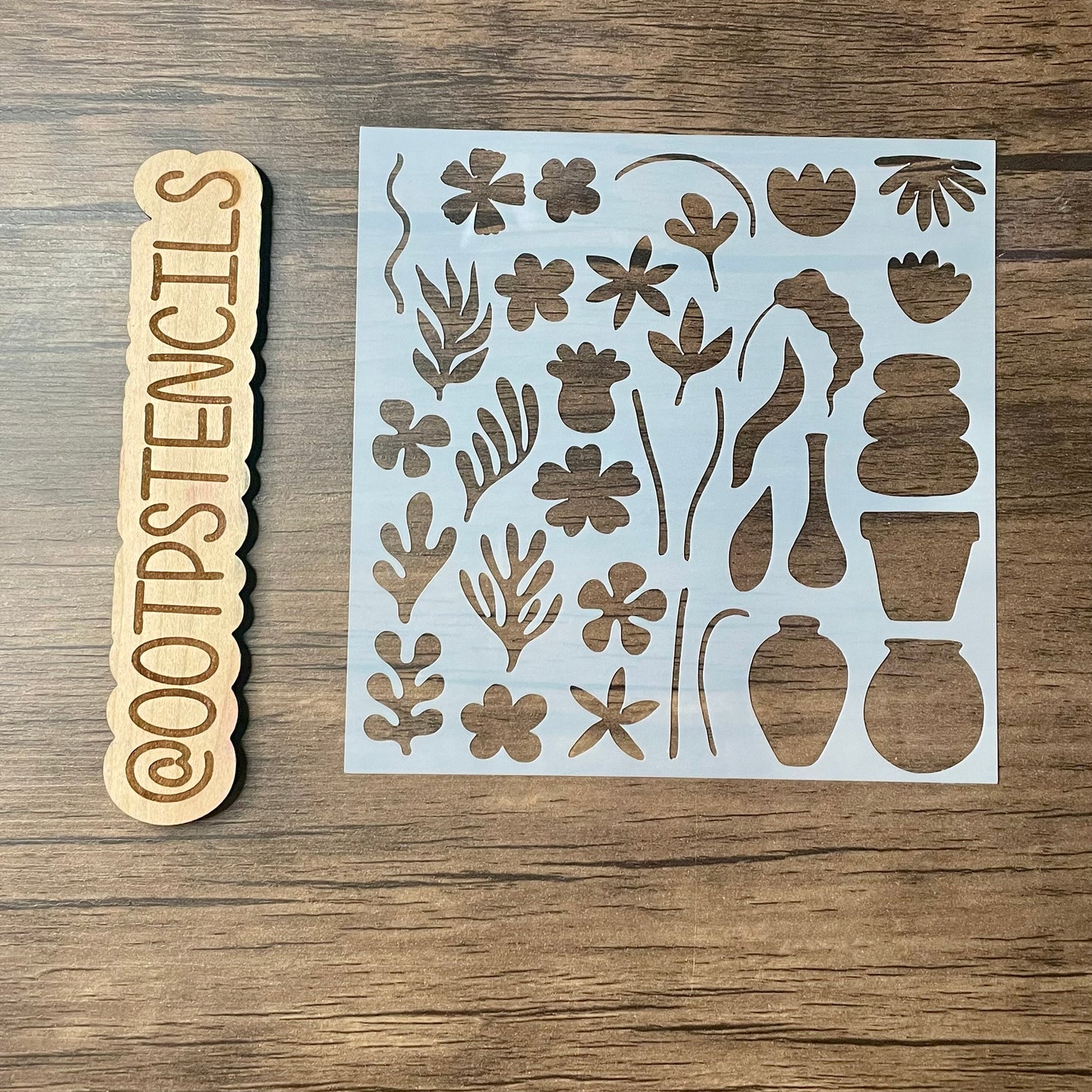 Build your own planter Stencil Planner/Bullet Journal/Art Journal/Inking Stencil/ bujo planner craft stencil inking card making