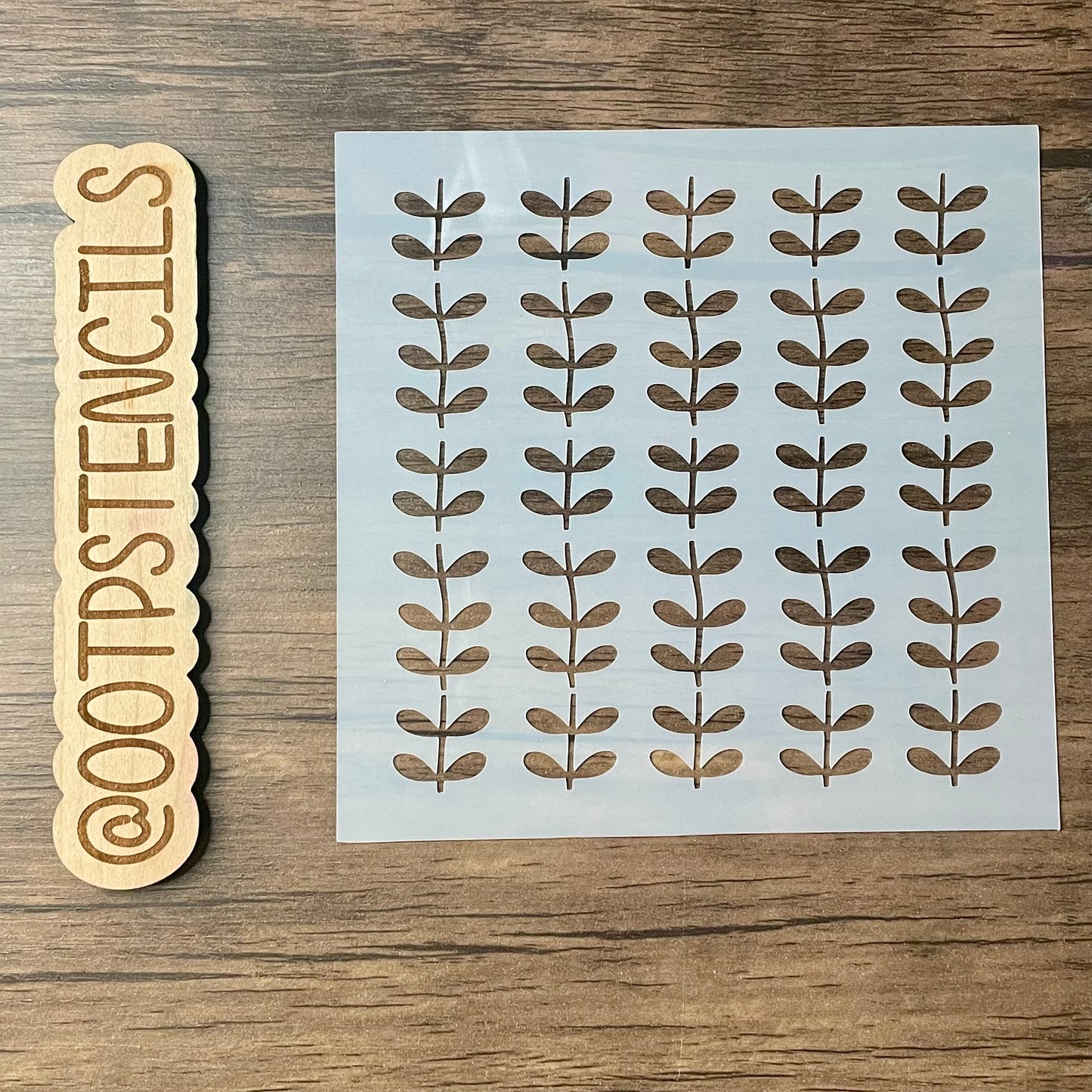 Vines Pattern Stencil Planner/Bullet Journal/Art Journal/Inking Stencil/ bujo planner craft stencil inking card making