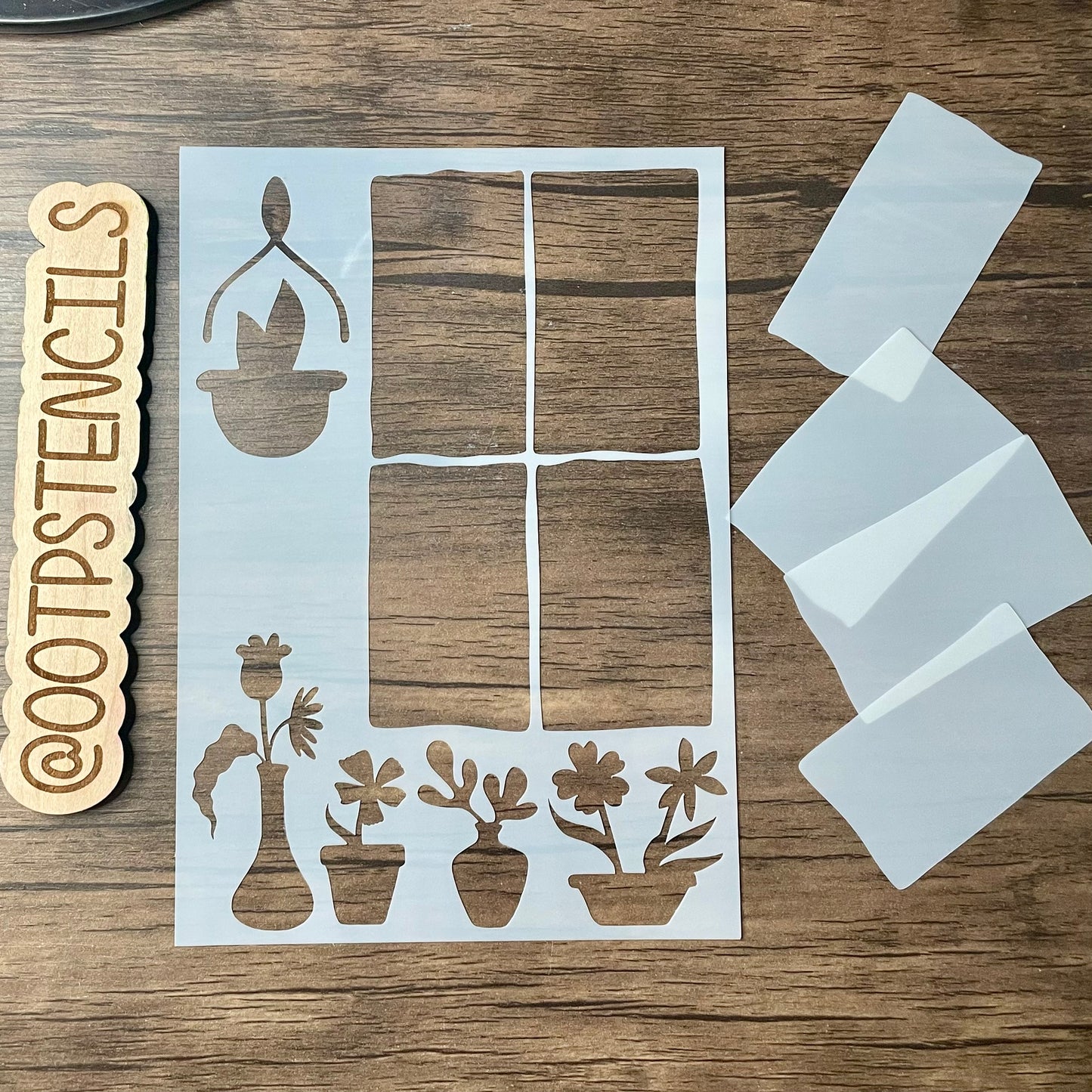 Planter Layout Stencil /Inking cover  Planner/Bullet Journal/Art Journal/Inking Stencil A5