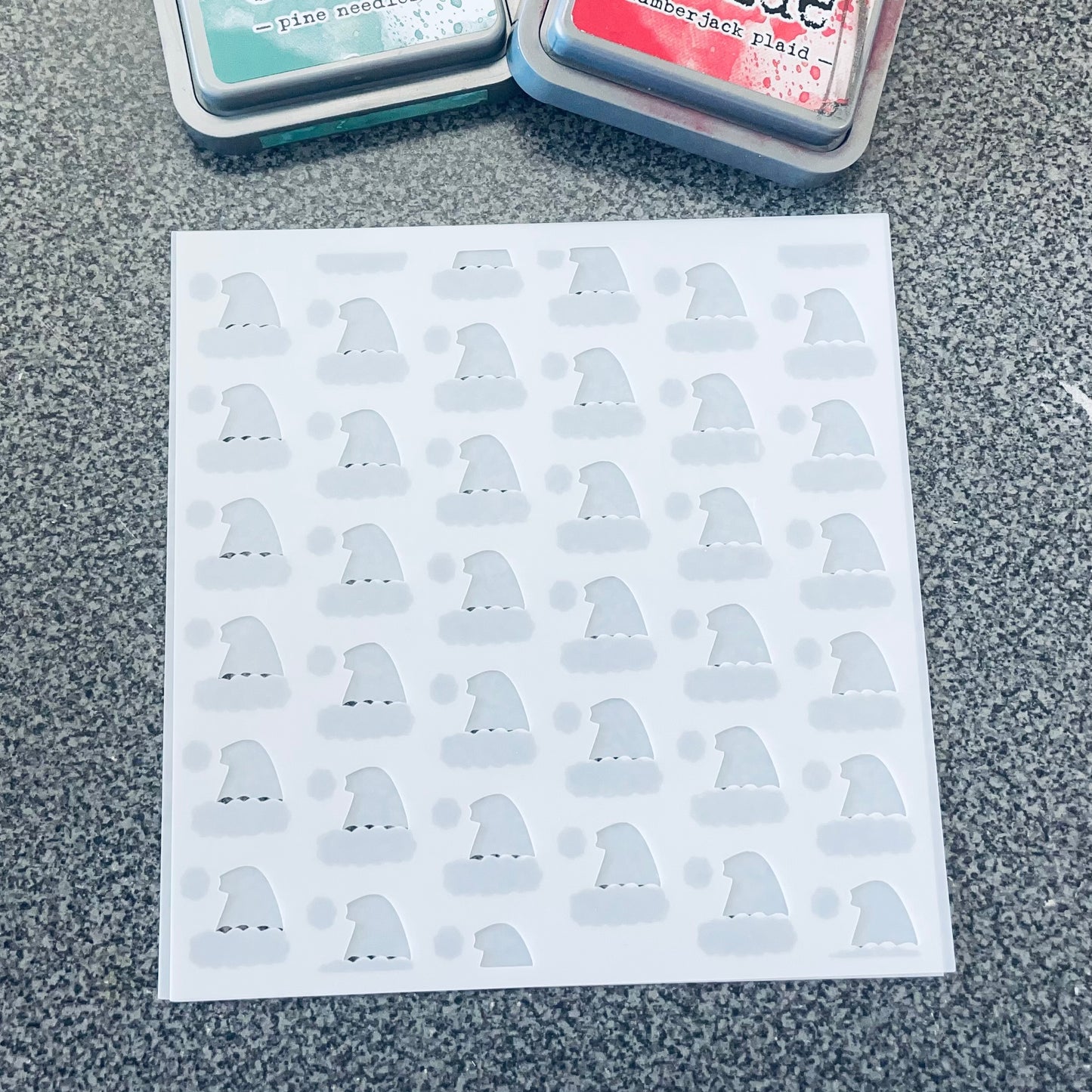 Santa Claus' Hat Pattern 2 Pieces