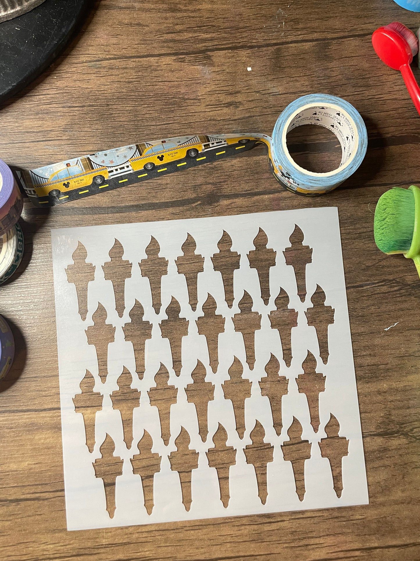 Torch Pattern Stencil