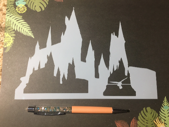 Castle Stencil