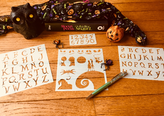 Skelly Planner/Bullet Journal/Art Journal/Inking Stencil