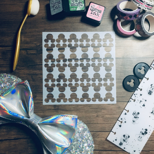 Ear Pattern Stencil /Inking cover Planner/Bullet Journal/Art Journal/Inking Stencil