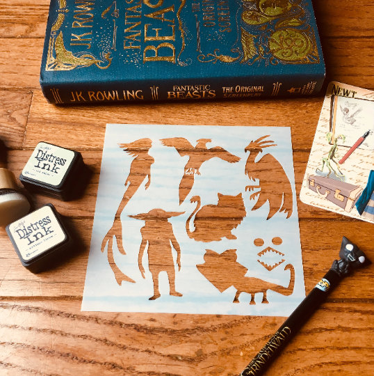Beasts 4 Stencil