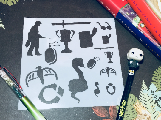 Horcrux Stencil
