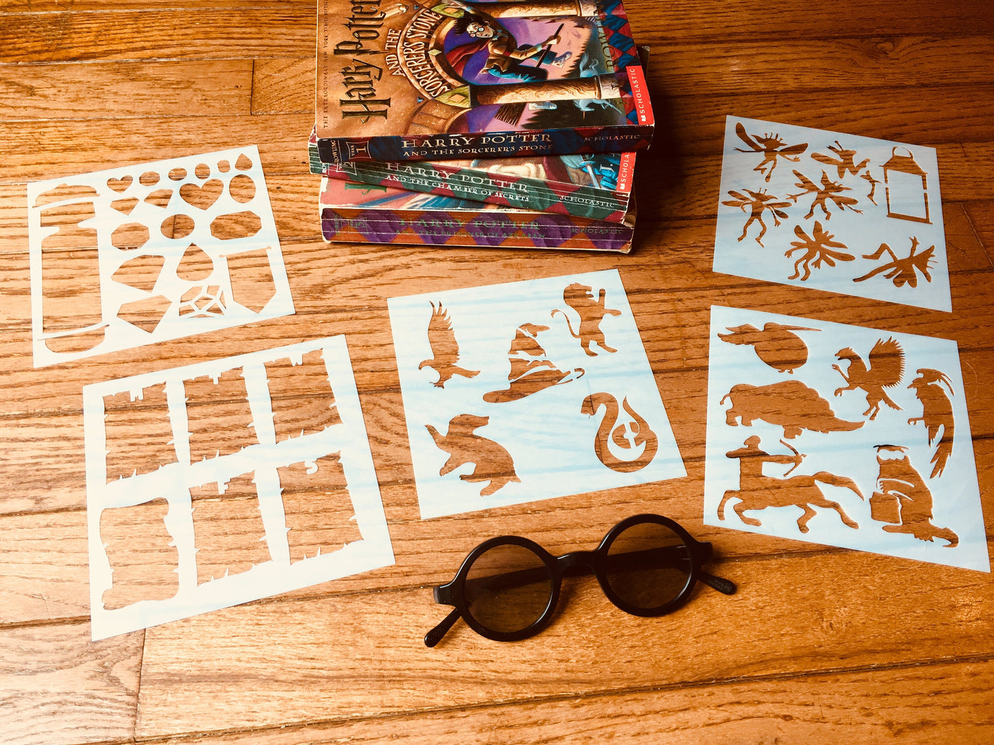 Scroll Days Stencil
