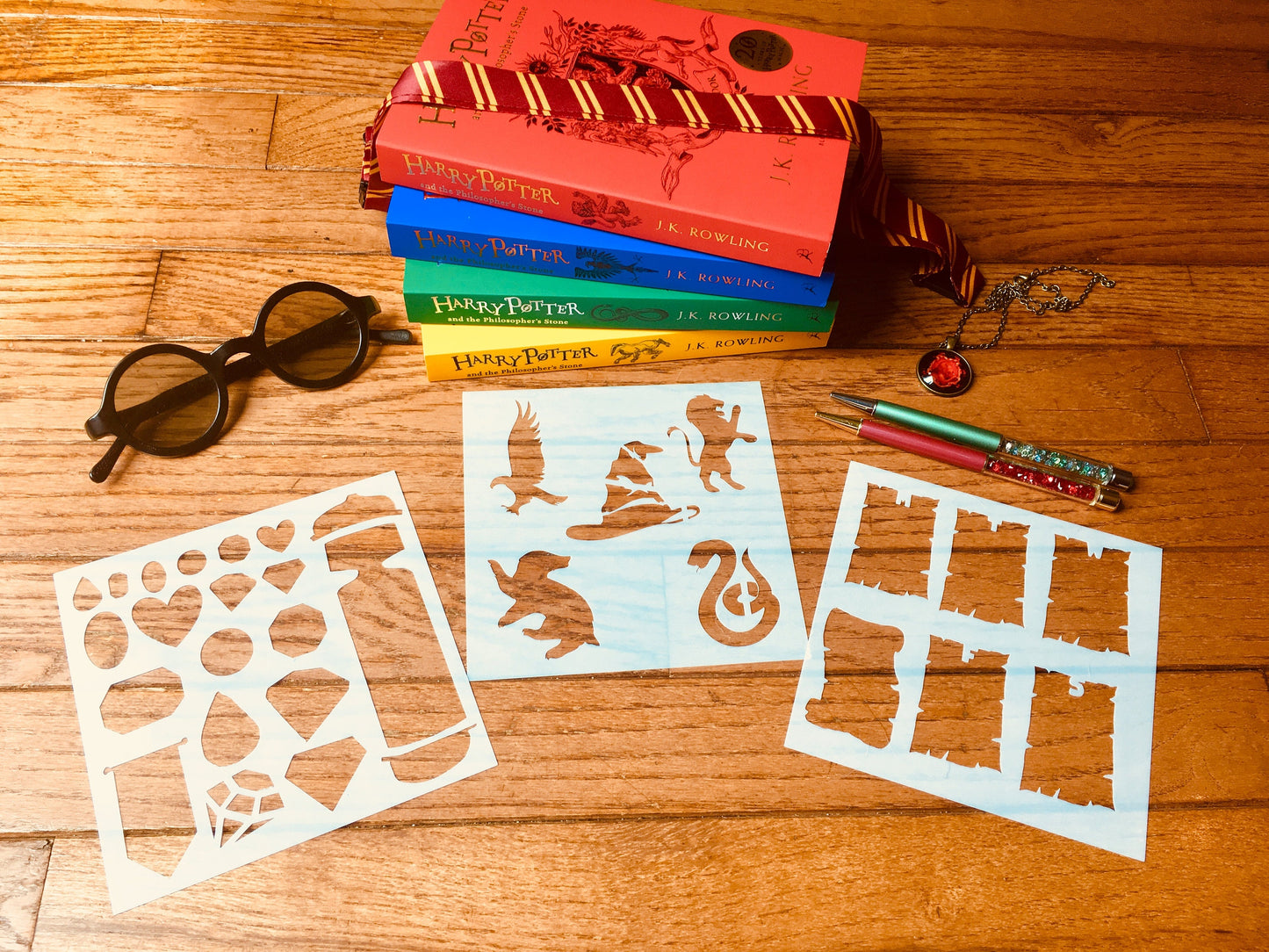 Scroll Days Stencil