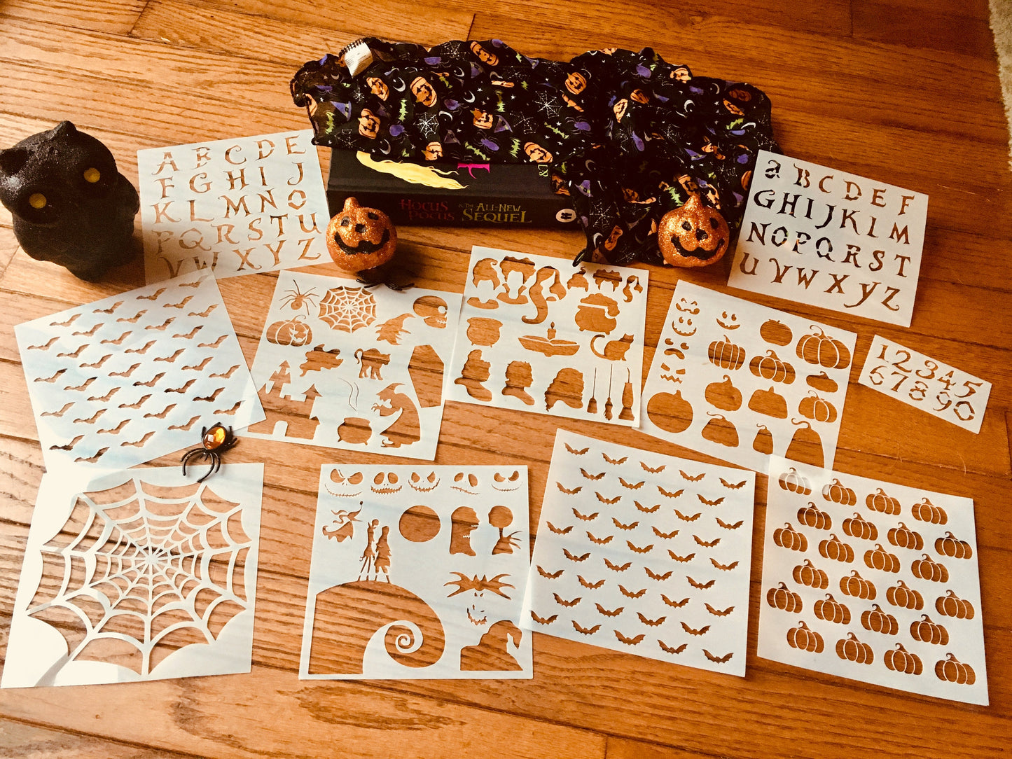 Bats 2 Planner/Bullet Journal/Art Journal/Inking Stencil