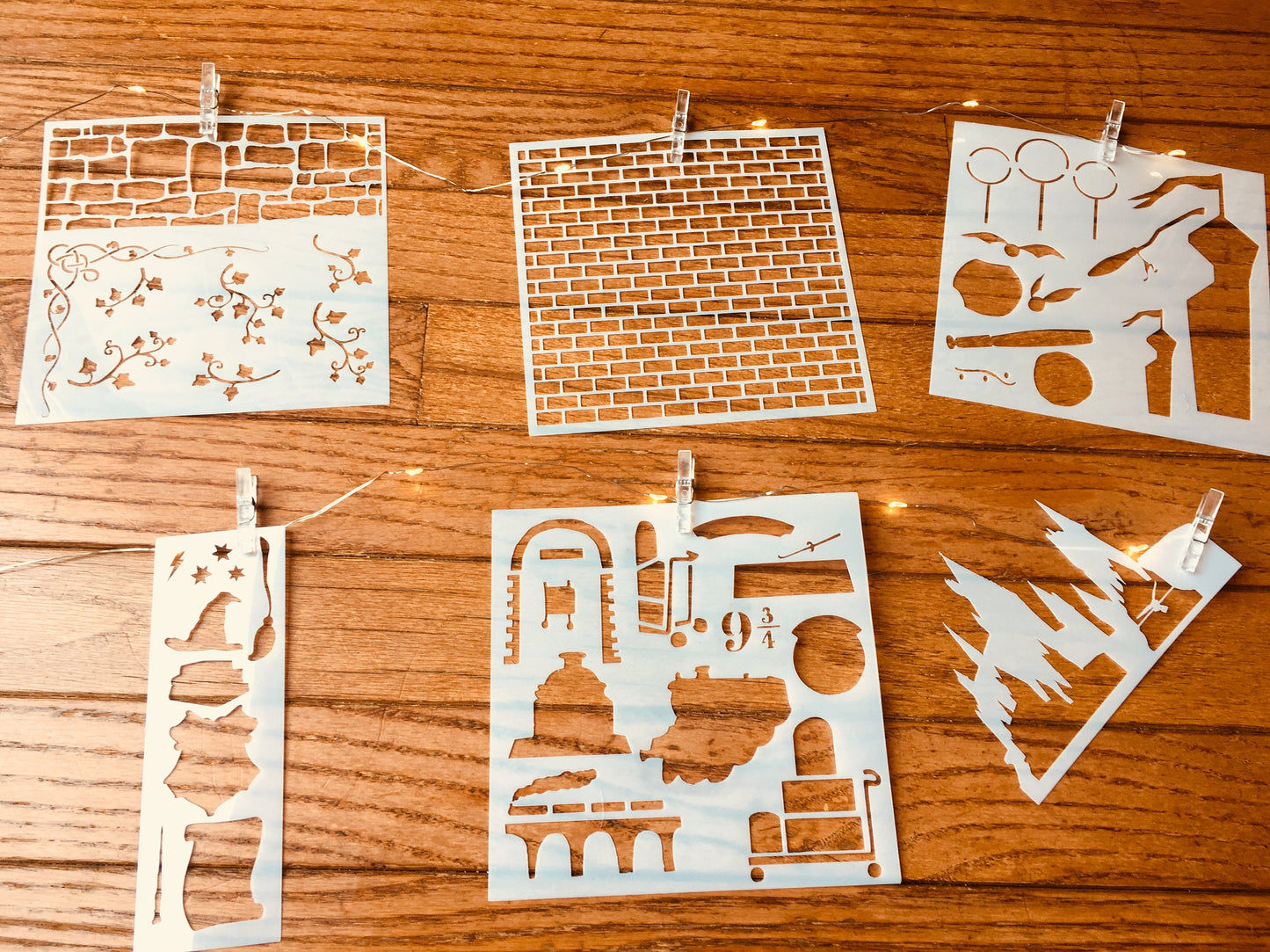 Ivy and Stone Stencil