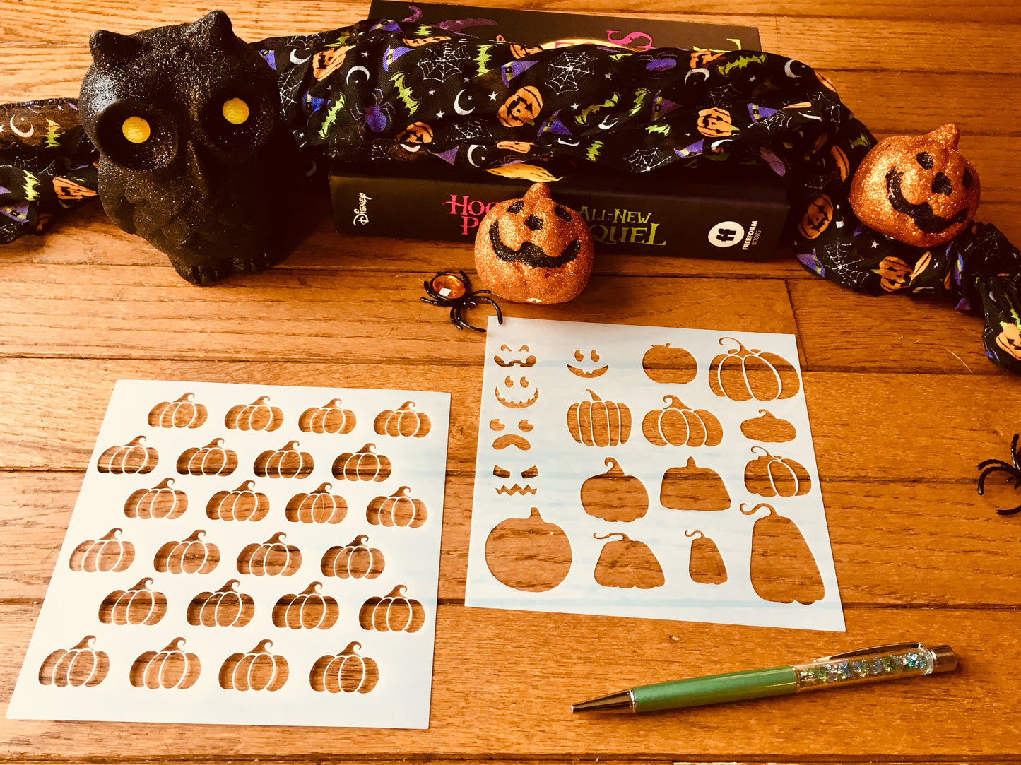 Jack O Lantern & Pumpkin Planner/Bullet Journal/Art Journal/Inking Stencil