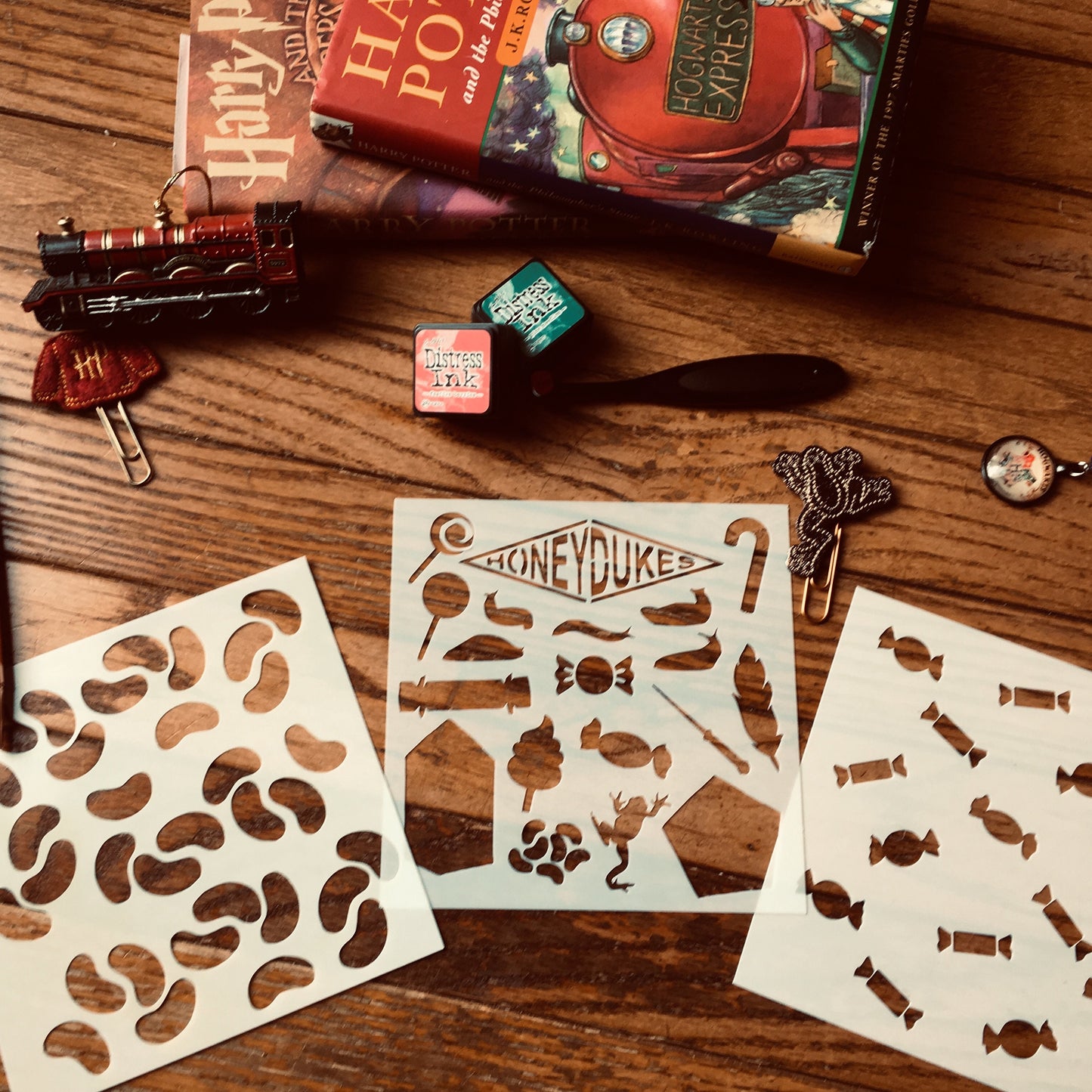 Jelly Bean Cover Stencil  Planner/Bullet Journal/Art Journal/Inking Stencil/holiday DIY Christmas Cards Christams Tags