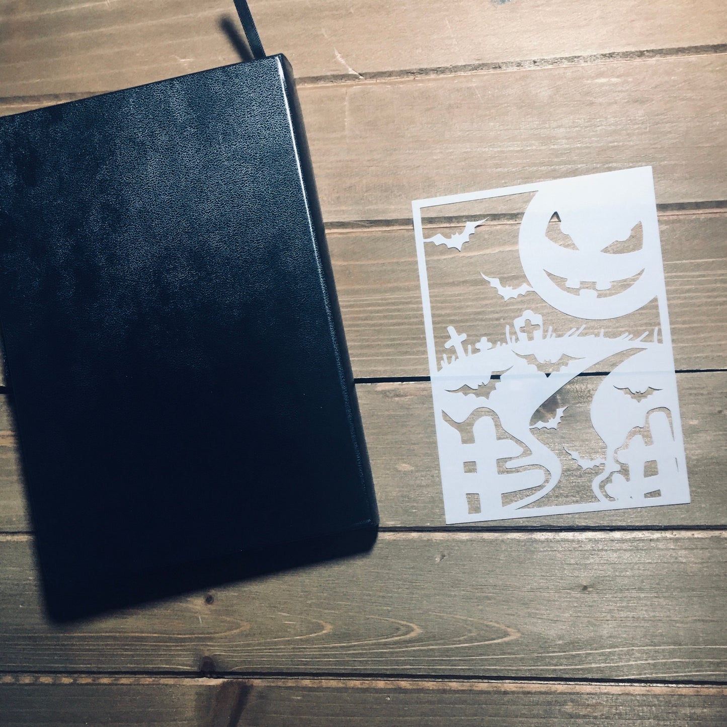 Halloween Moon Stencil Planner/Bullet Journal/Art Journal/Inking Stencil Small and Large (A5 Sized!) Available!