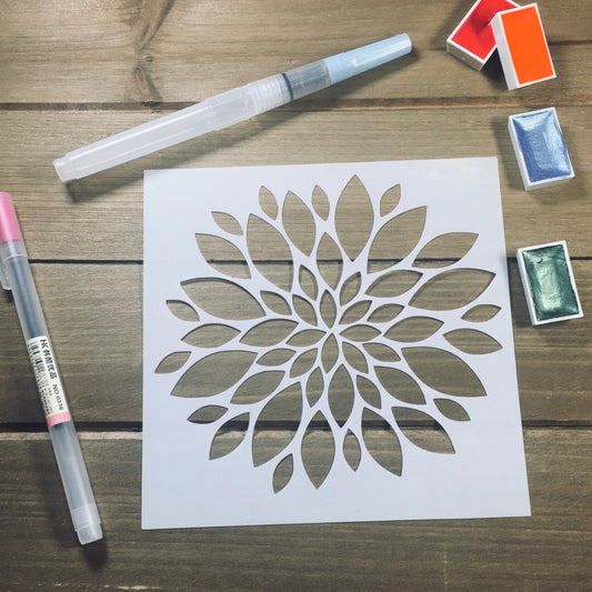 Mum Stencil /Inking cover  Planner/Bullet Journal/Art Journal/Inking Stencil