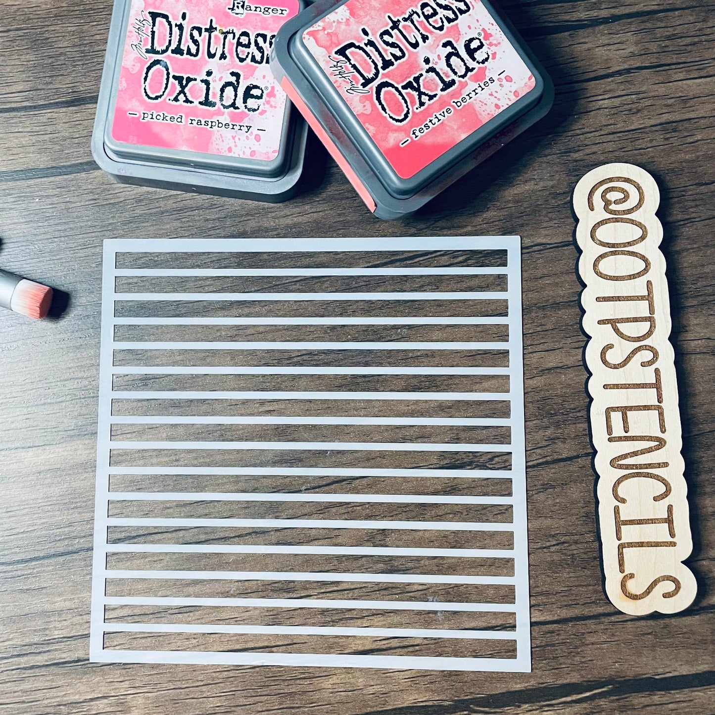 Thick Lines Pattern Stencil Planner/Bullet Journal/Art Journal/Inking Stencil/ bujo planner craft stencil inking card making