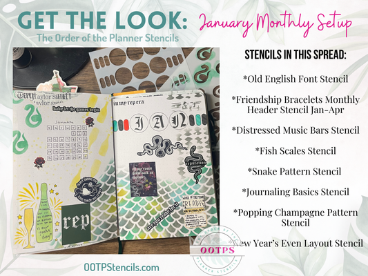 Get The Look: January Monthly Setup
