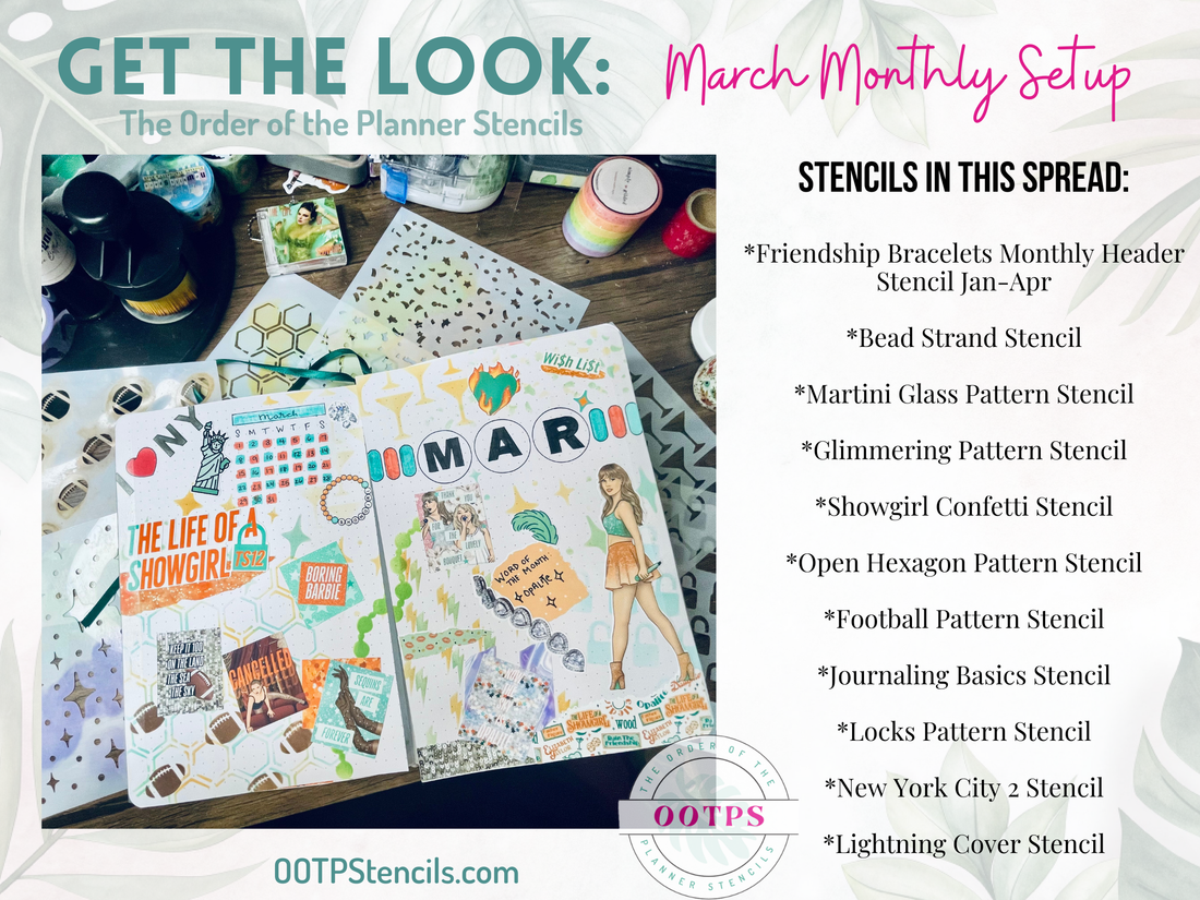 Get the Look: March Monthly Setup