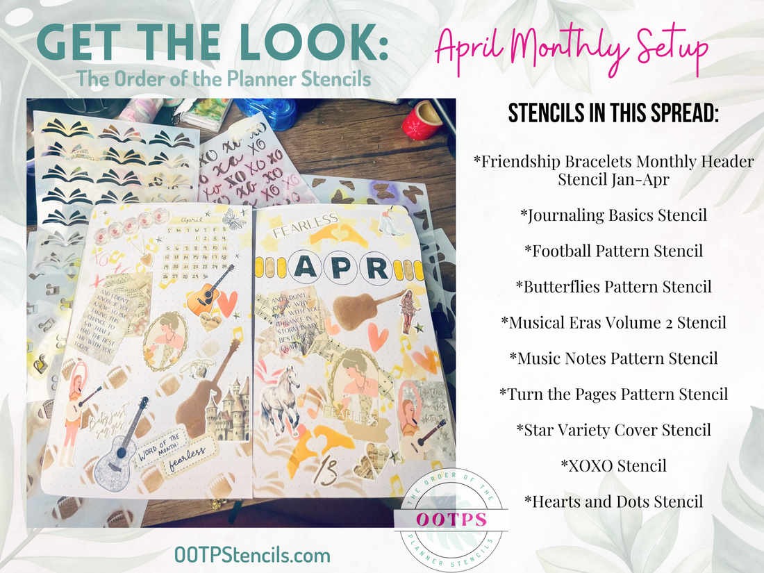 Get the Look: April Monthly Setup