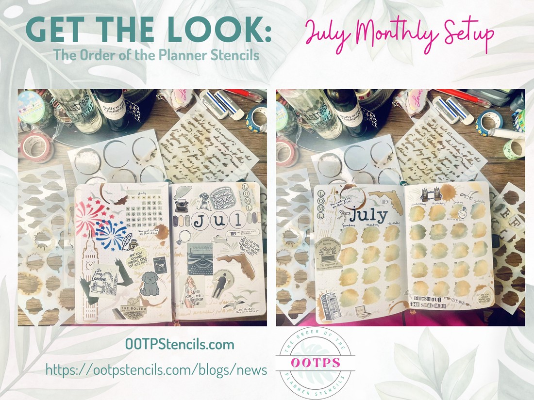 Get the Look: July Monthly Setup