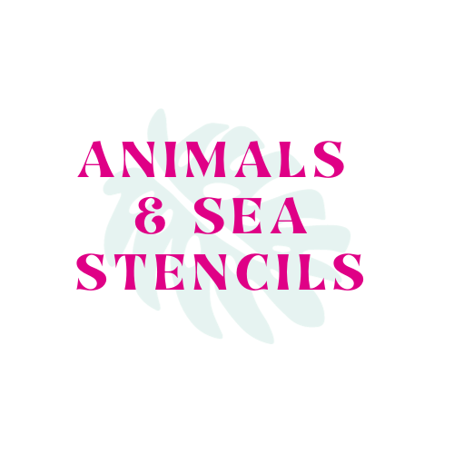 Animals & Sea Stencils