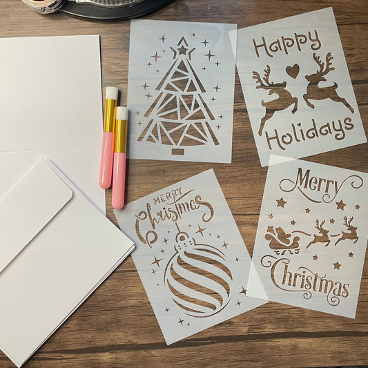 Card Builder Kit 2-Merry Christmas