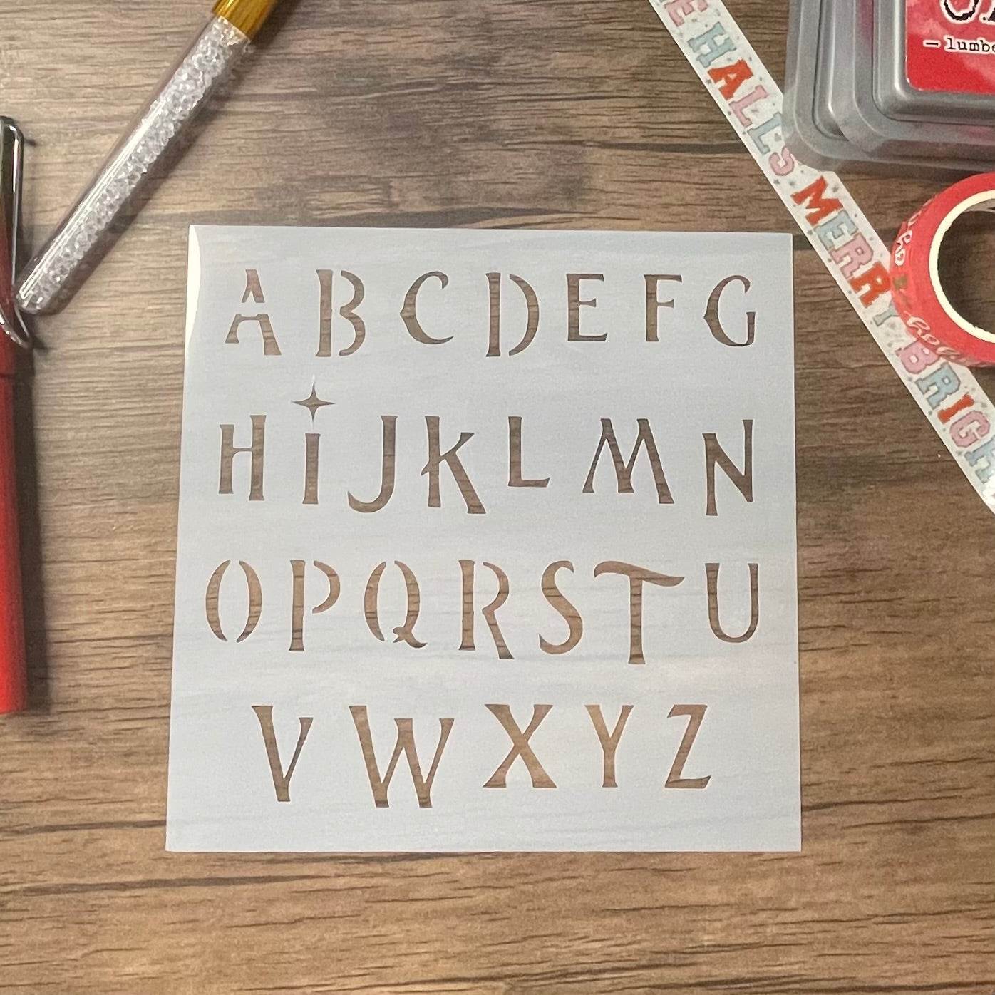 Nutcracker Font Stencil