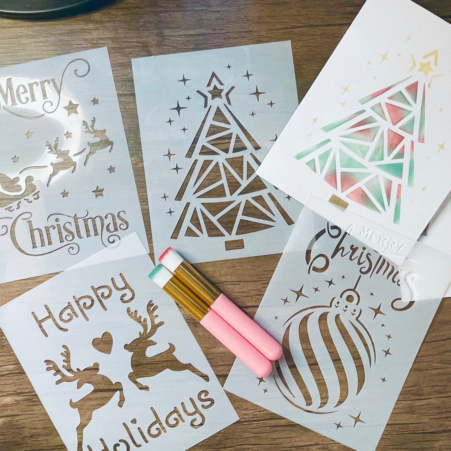 Card Builder Kit 2-Merry Christmas