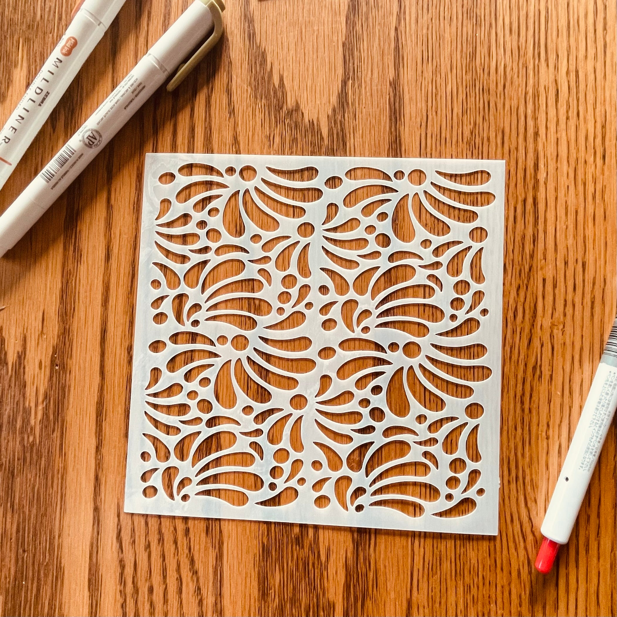 Med Pattern On the Med Pattern – The Order of the Planner Stencils
