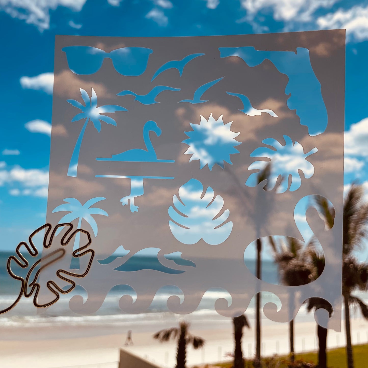 Florida Vacation Variety Stencil