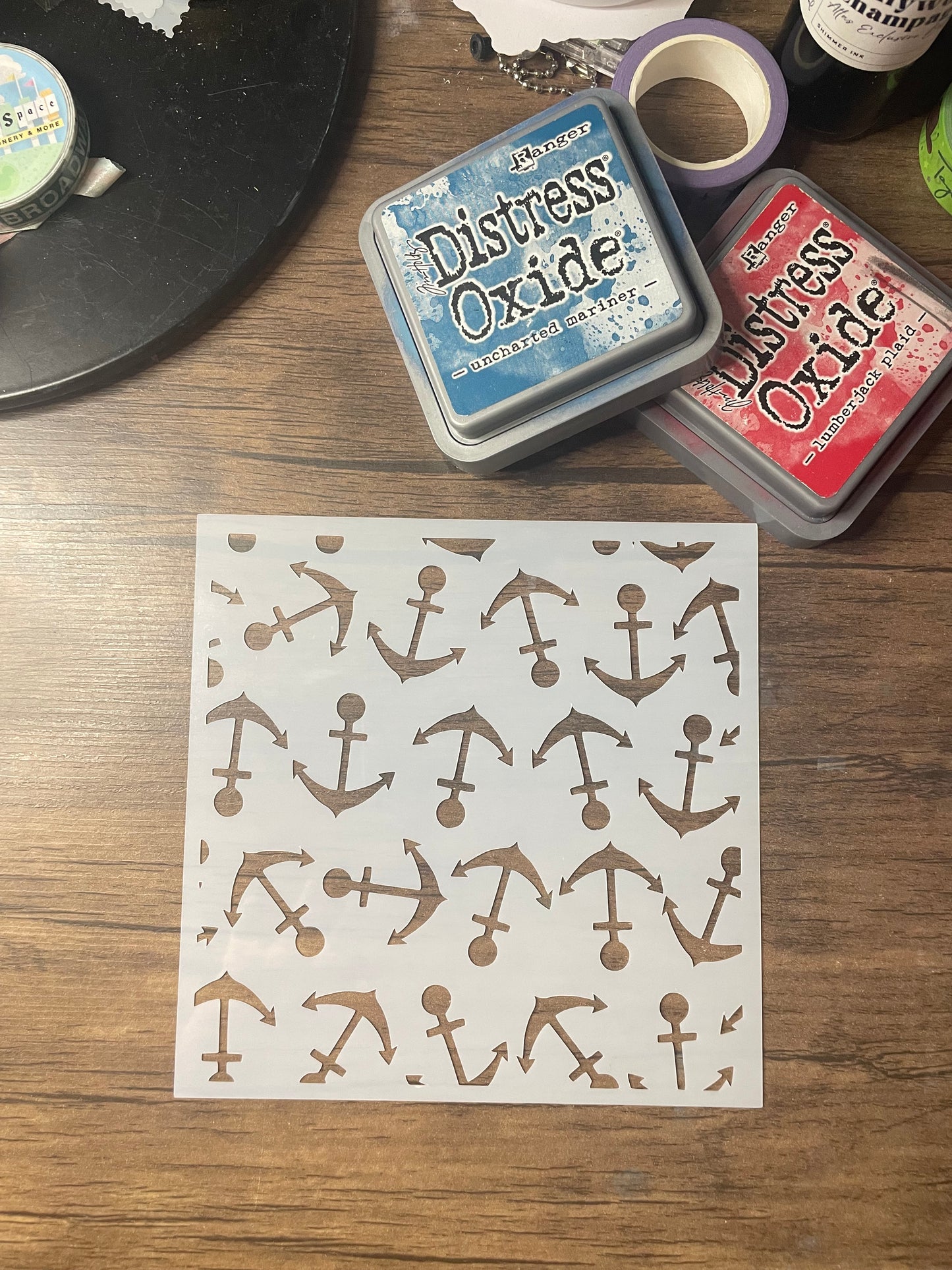 Random Anchor Pattern Stencil