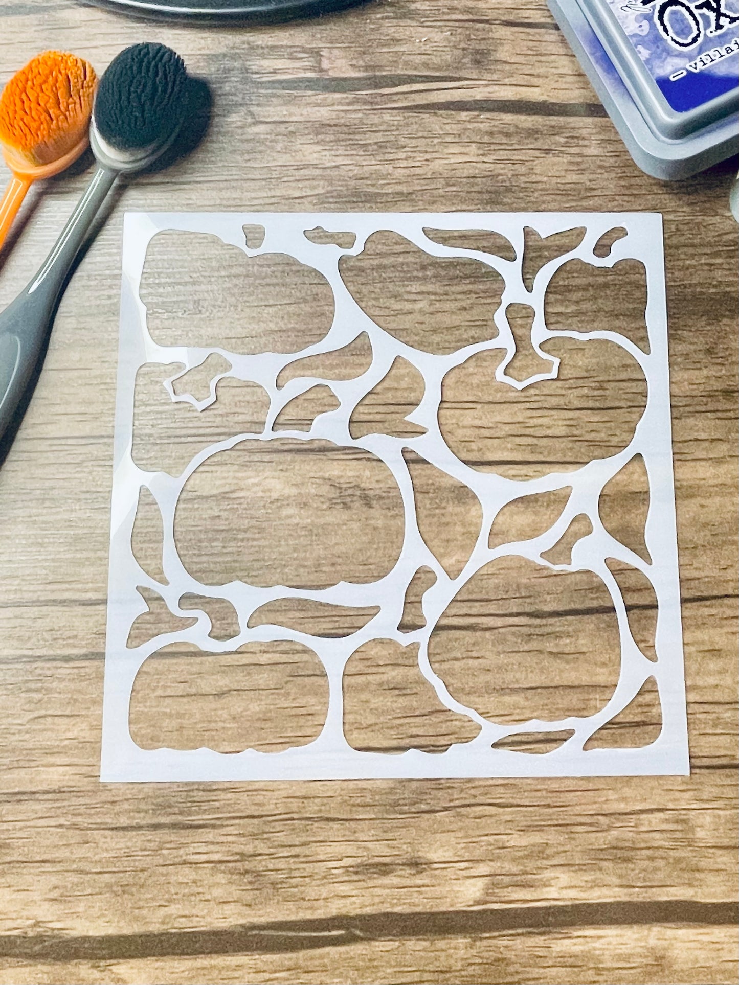 Gourds Retro Vibes Stencil