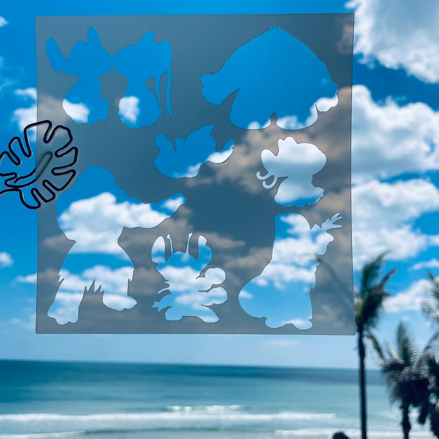 Ocean Alien Characters 2 Variety Stencil