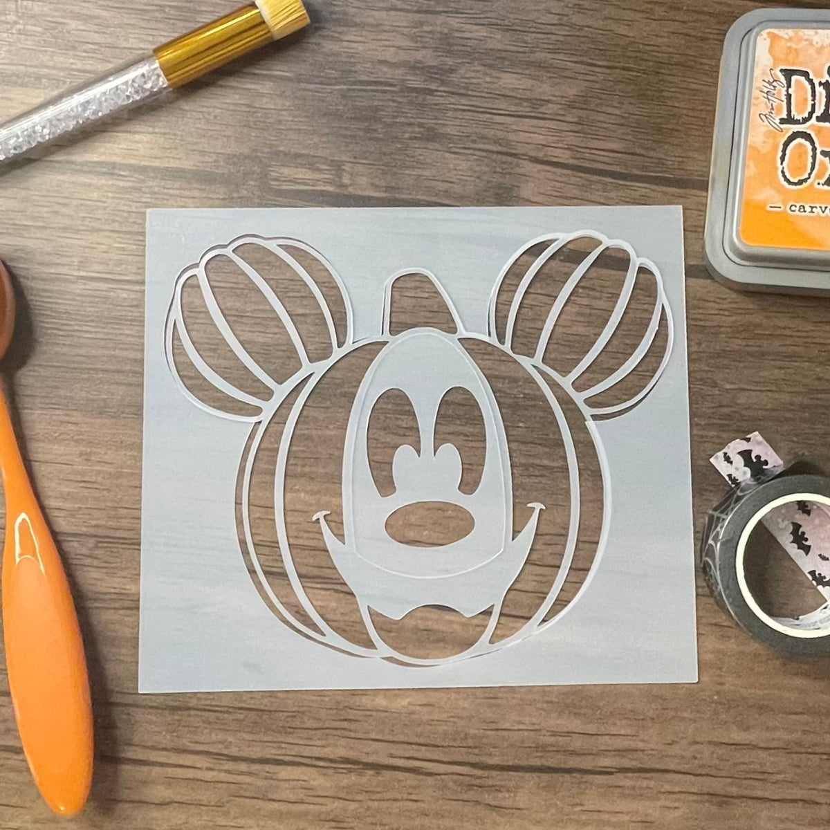 Pumpkin at the Park 2 Piece Stencil