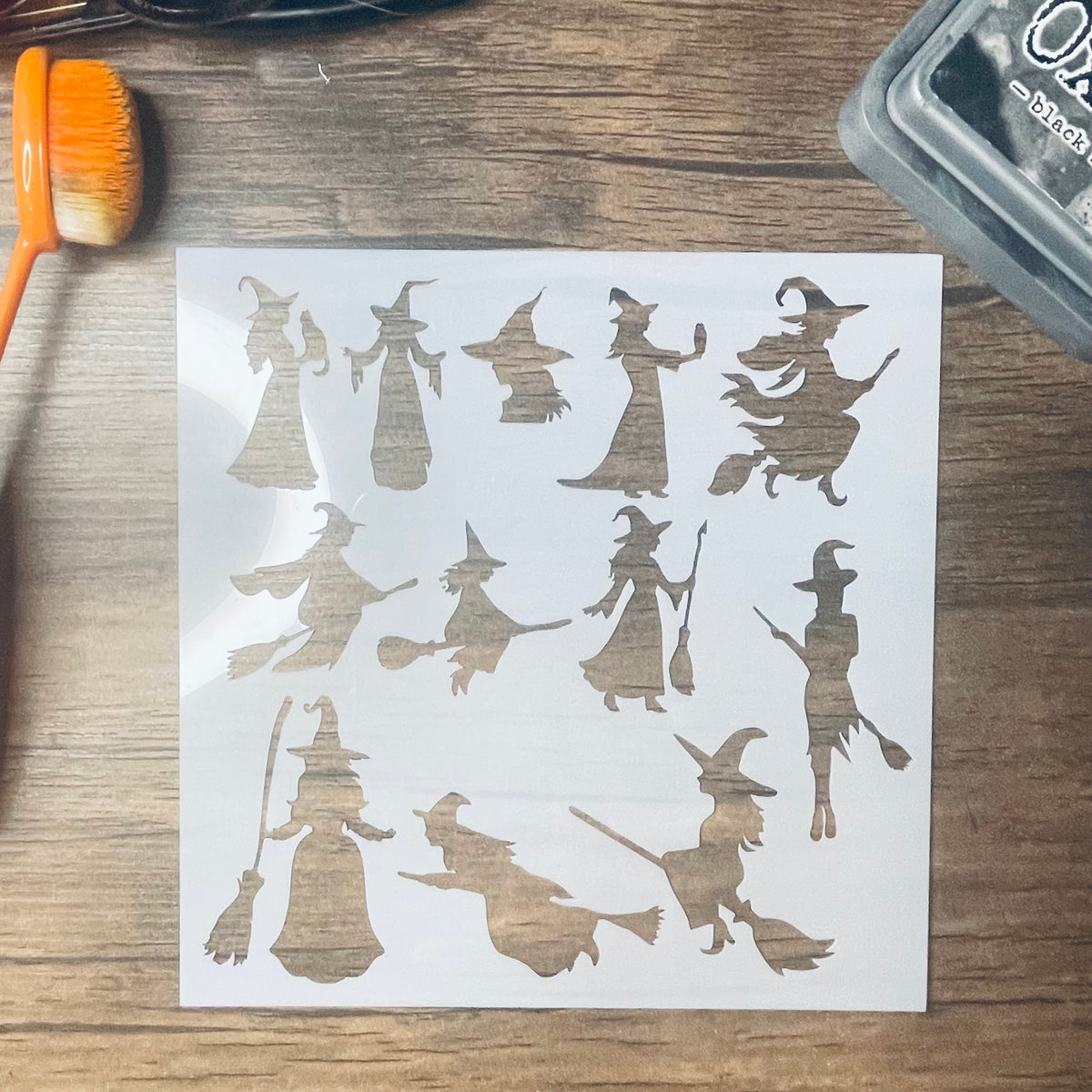Witch Variety Stencil