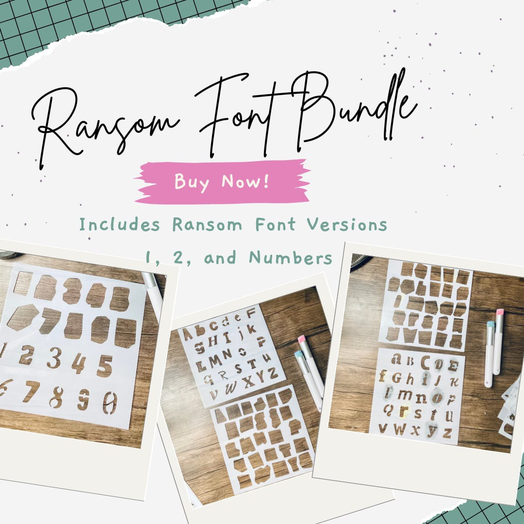 Ransom Font Bundle