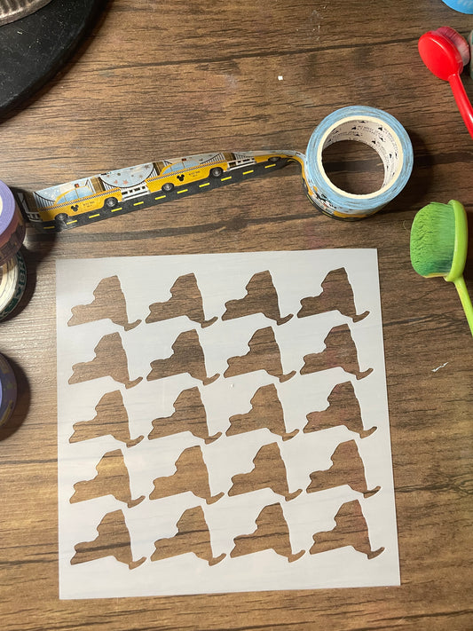New York State Pattern Stencil
