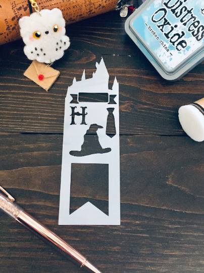 Castle Bookmark Stencil