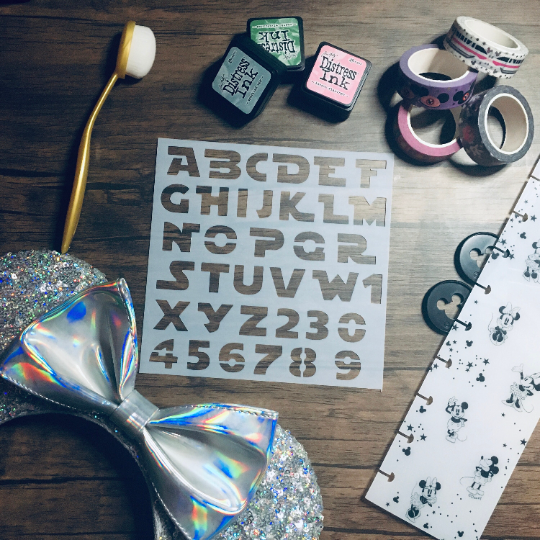 Force Font Stencil
