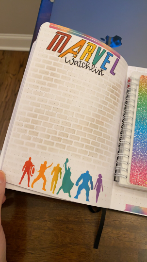 Assembled Stencil /Inking cover  Planner/Bullet Journal/Art Journal/Inking Stencil