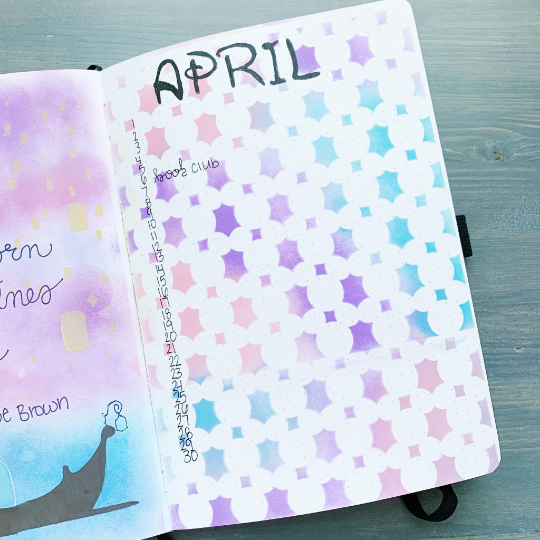Ears Negative Silhouette Cover Stencil /Inking cover  Planner/Bullet Journal/Art Journal/Inking Stencil